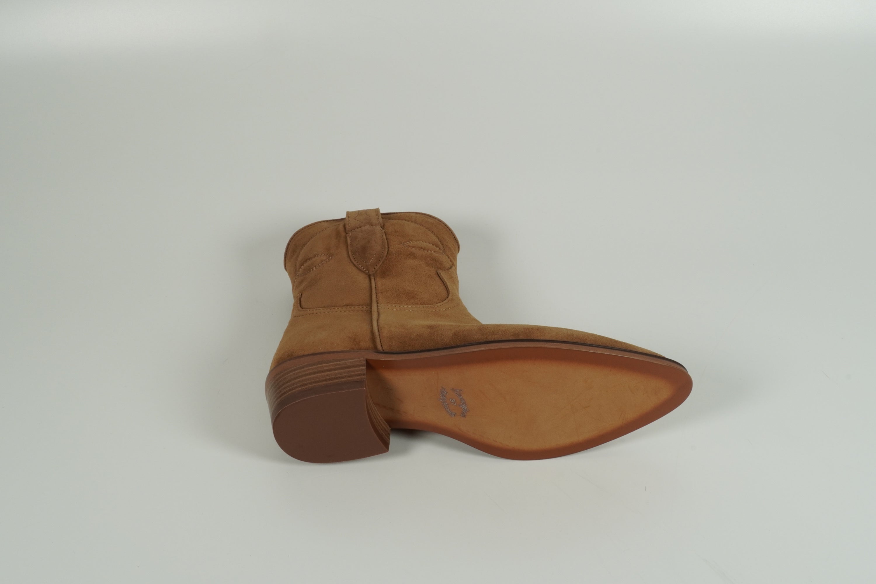 Botte western marron