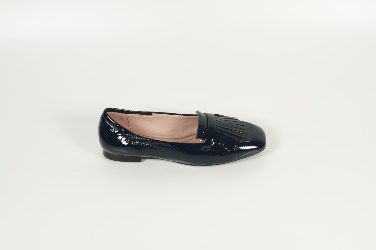 Moccasin Blau