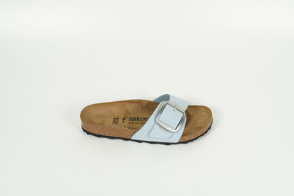Sandale Madrid Big Buckle Blau