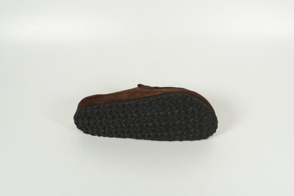 Hausschuh Naples Braun