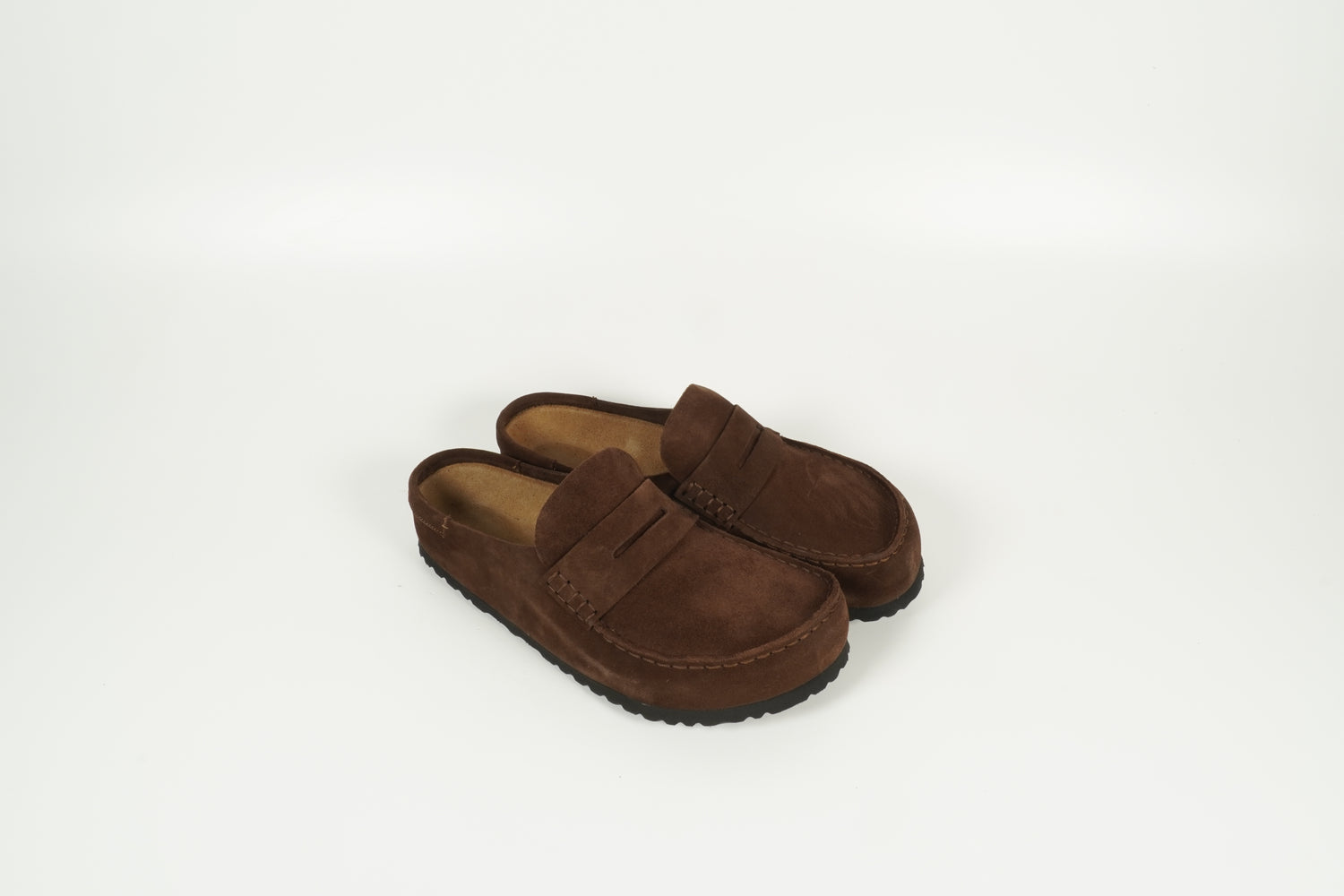 Hausschuh Naples Braun