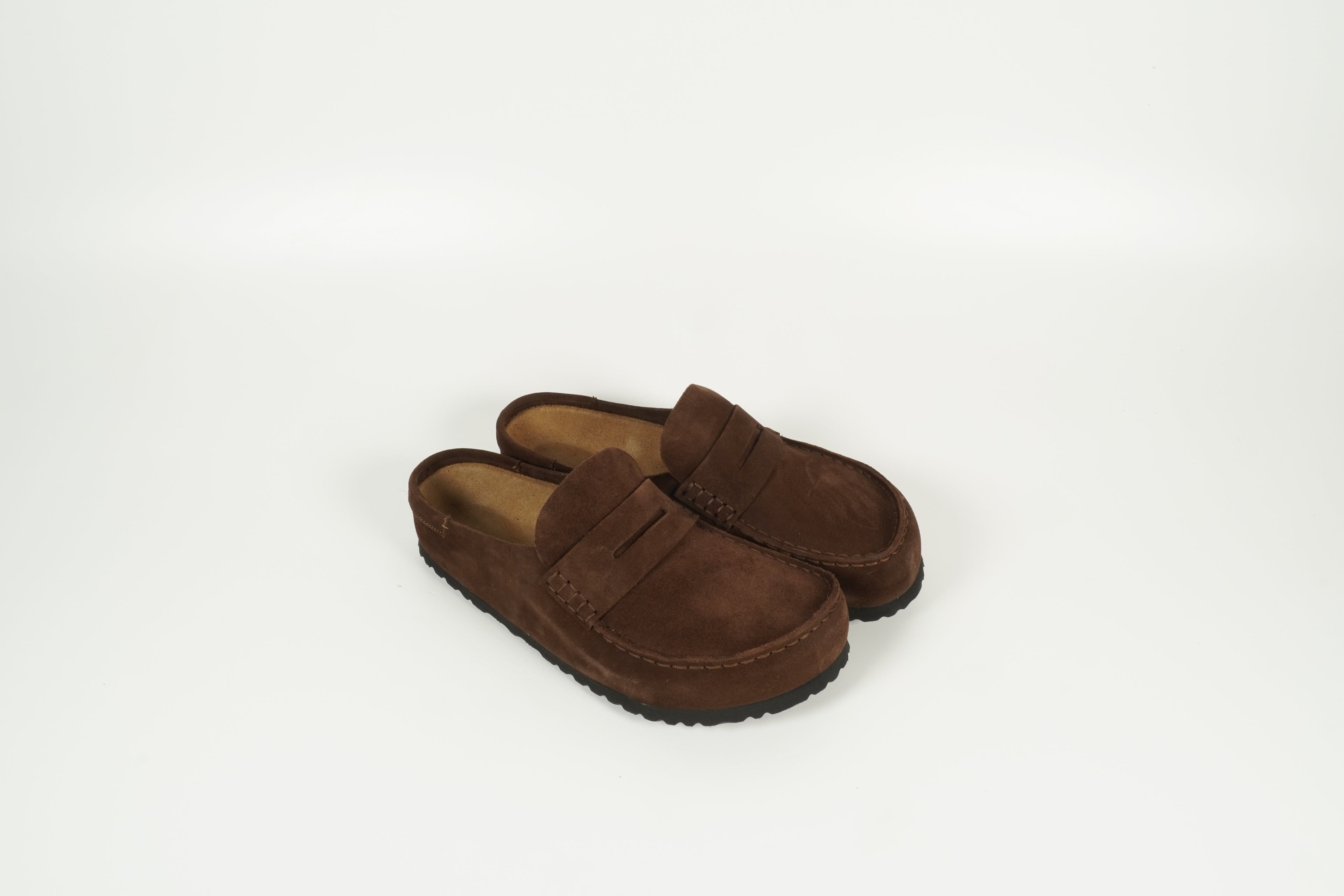 Hausschuh Naples Braun