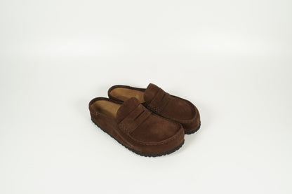 Hausschuh Naples Braun