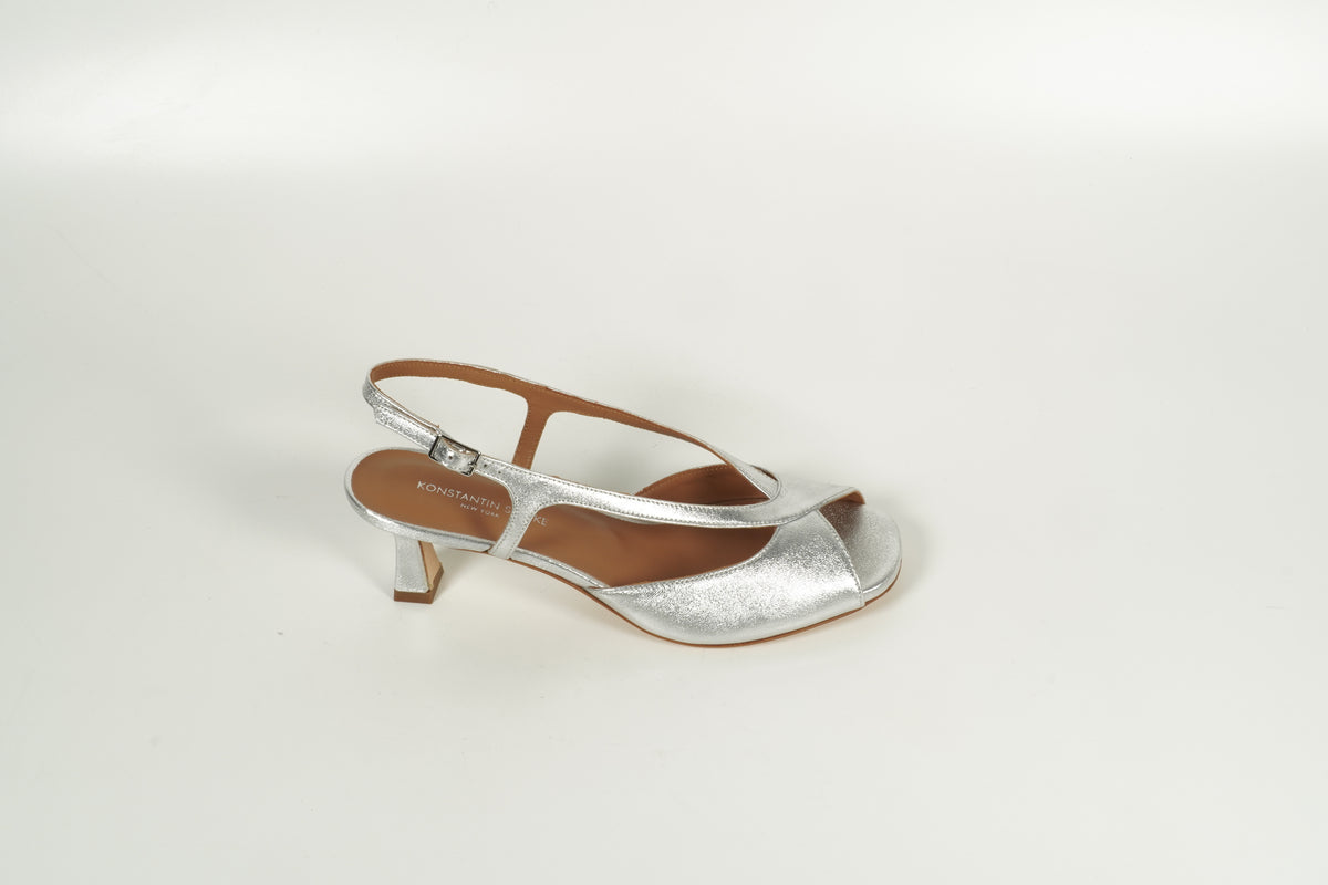 Sandale Silber