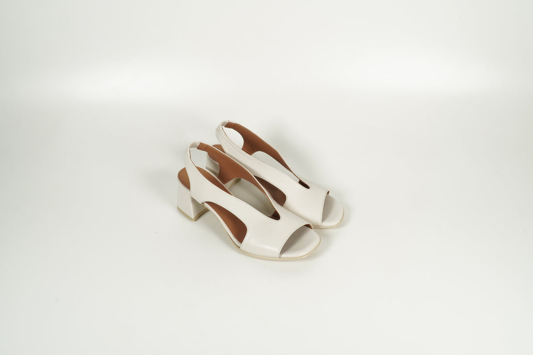 Sandale Weiss