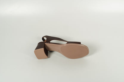 Sandale Braun