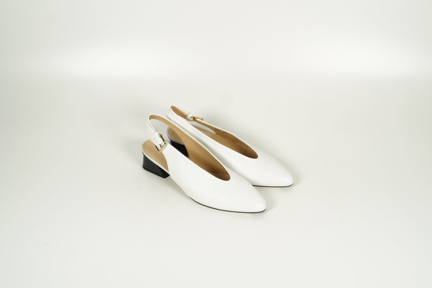Slingpumps Weiss