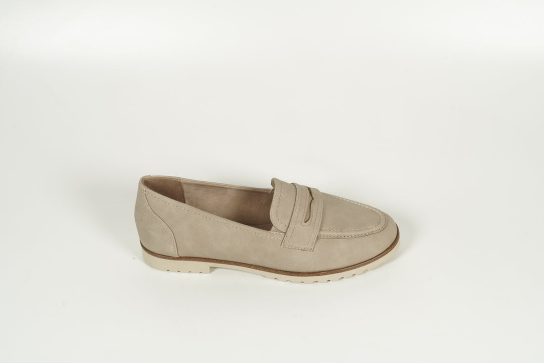 Moccasin Grau