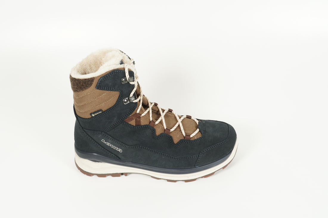 Stiefelette Blau