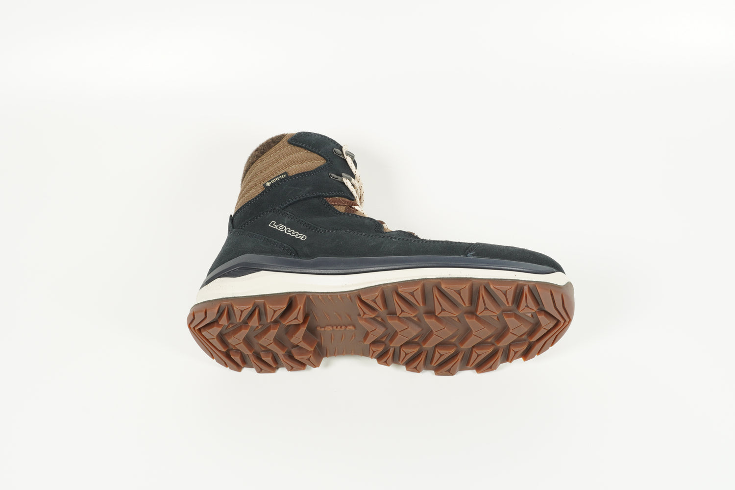 Stiefelette Blau