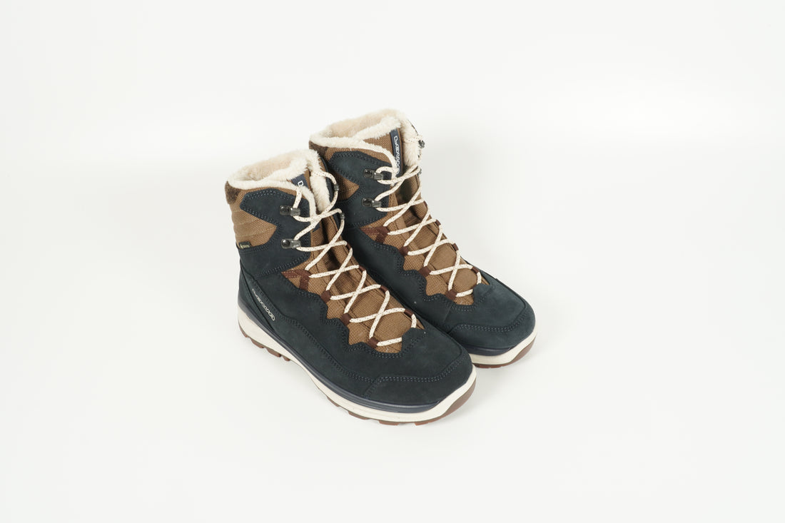 Stiefelette Blau