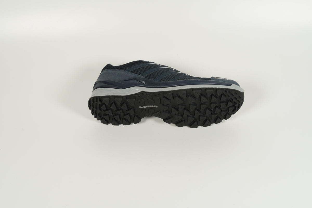 Schnürschuh Blau