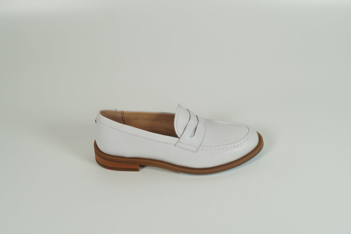 Mocassin blanc