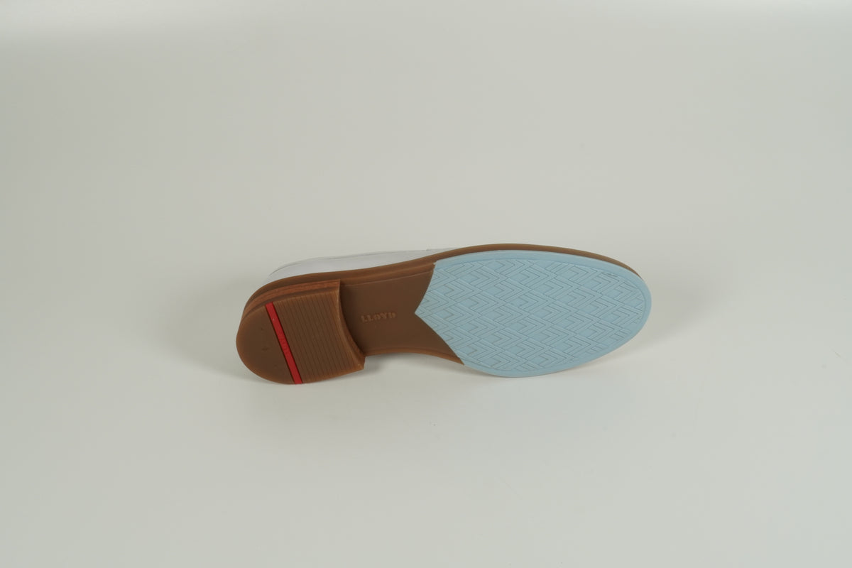Mocassin blanc