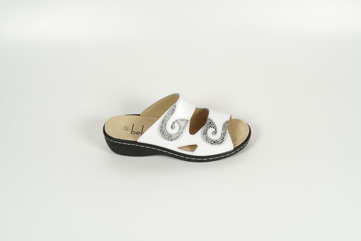 White slippers