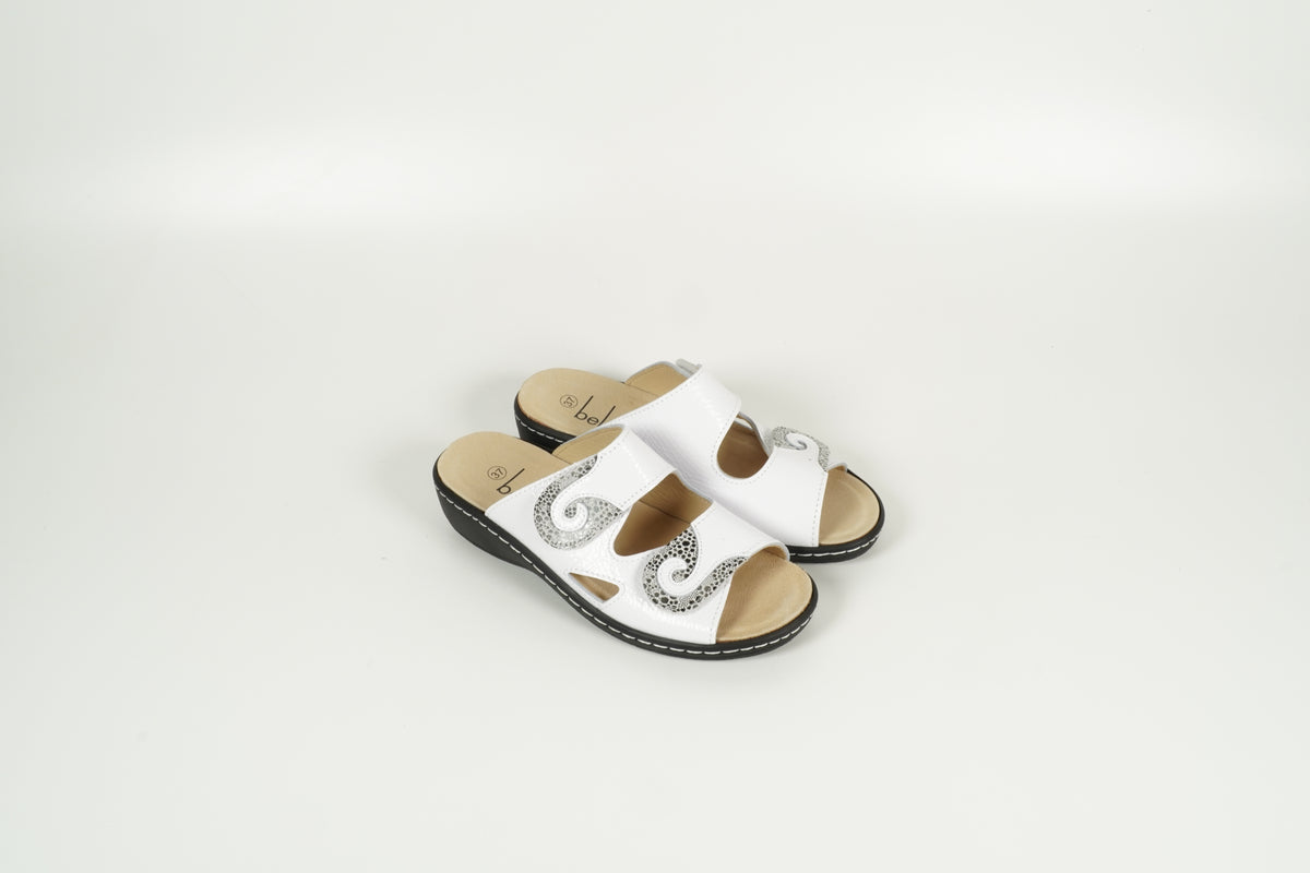 White slippers