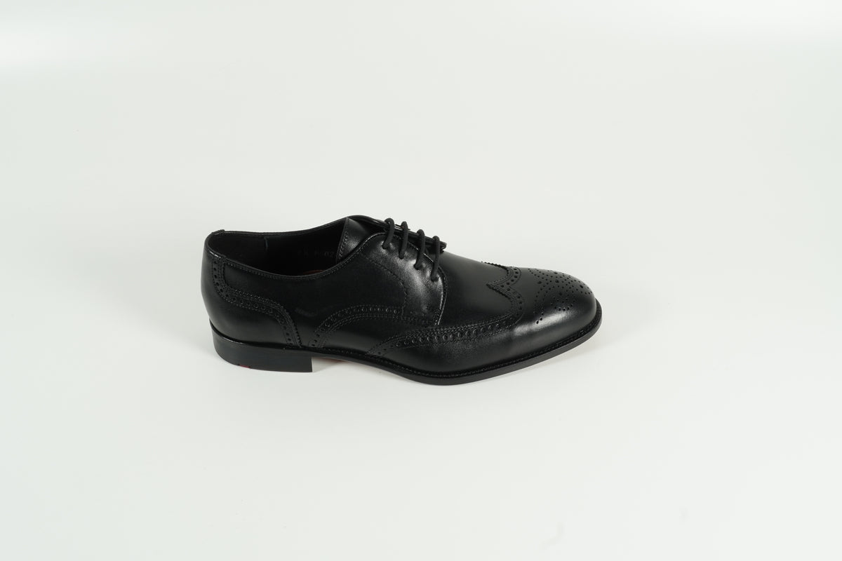Chaussure à lacets noire