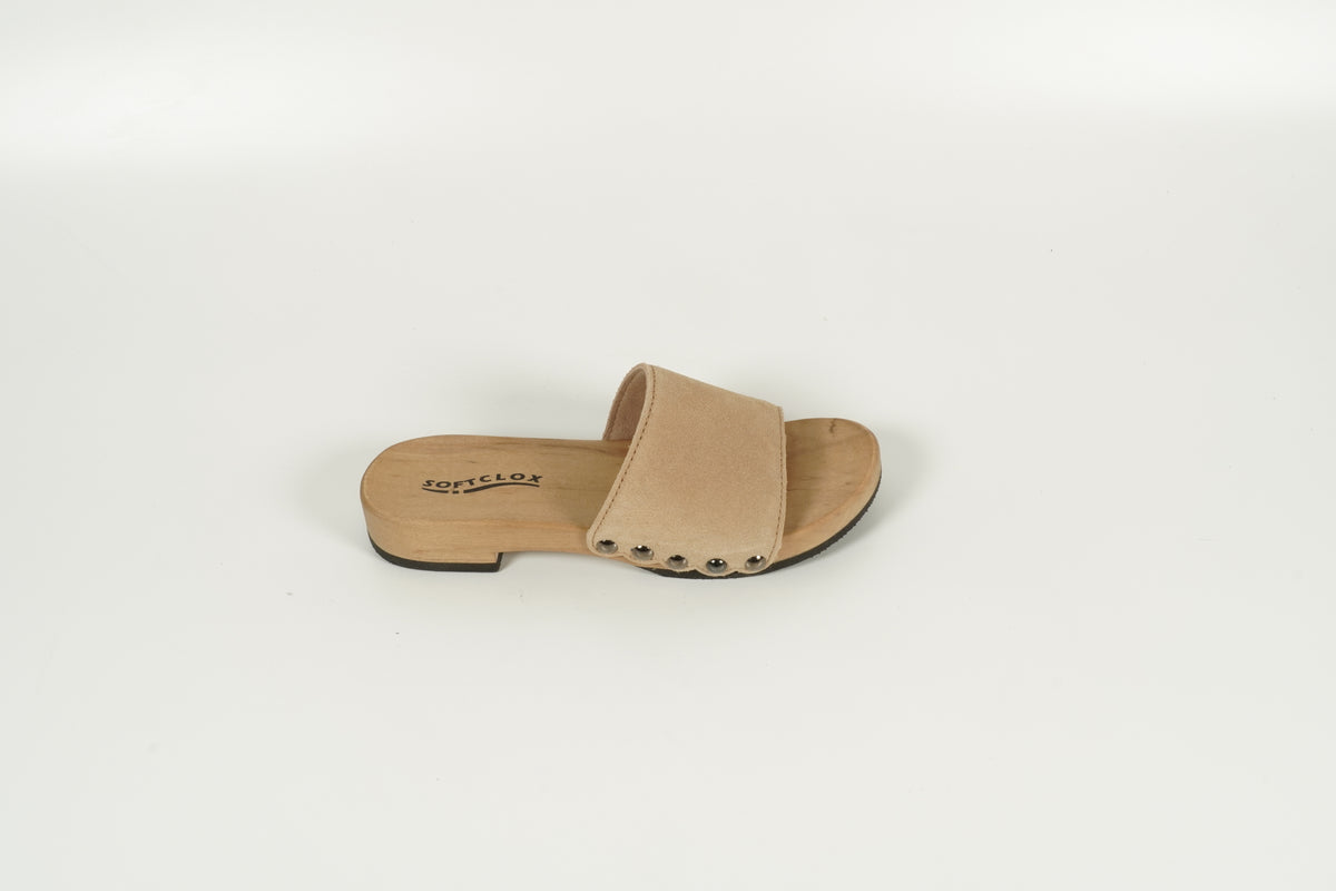 Pantolette Beige