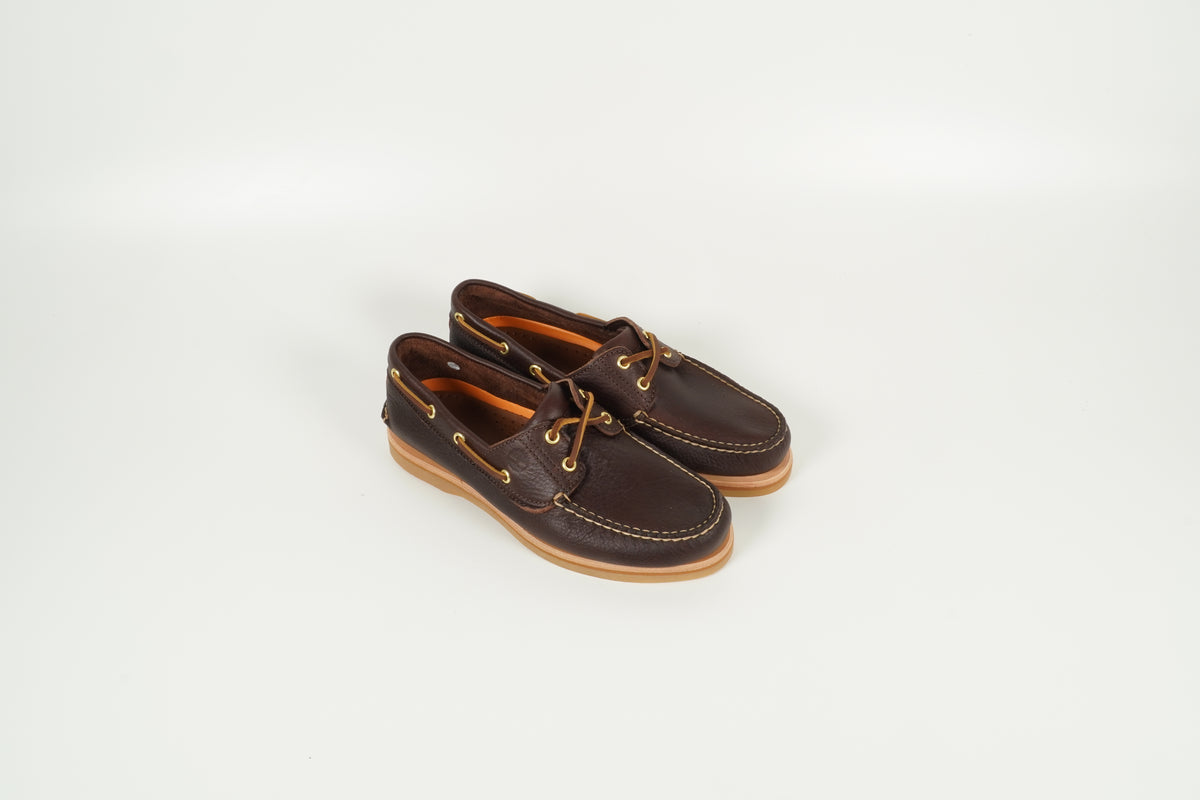 Chaussure bateau marron