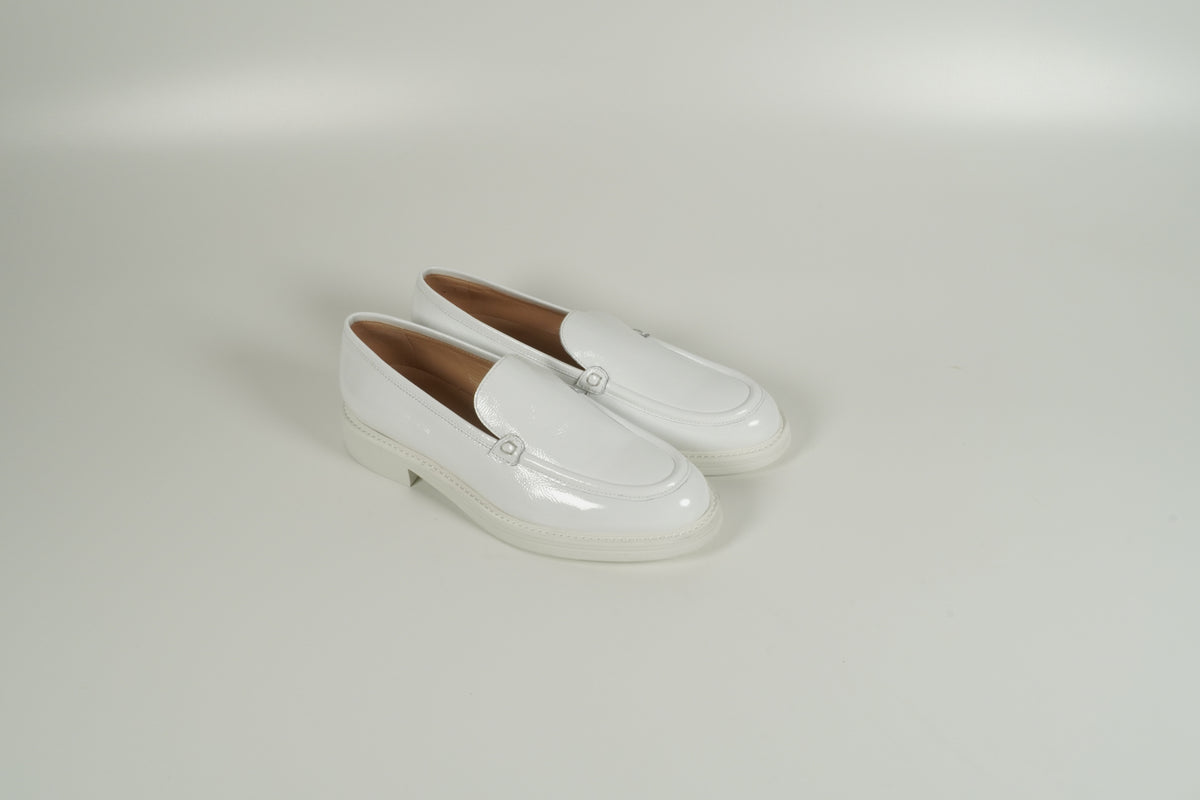Mocassins blanc