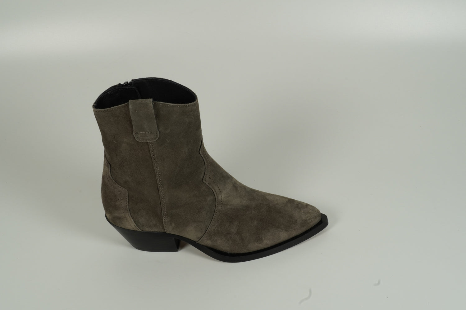 Bottes western grises