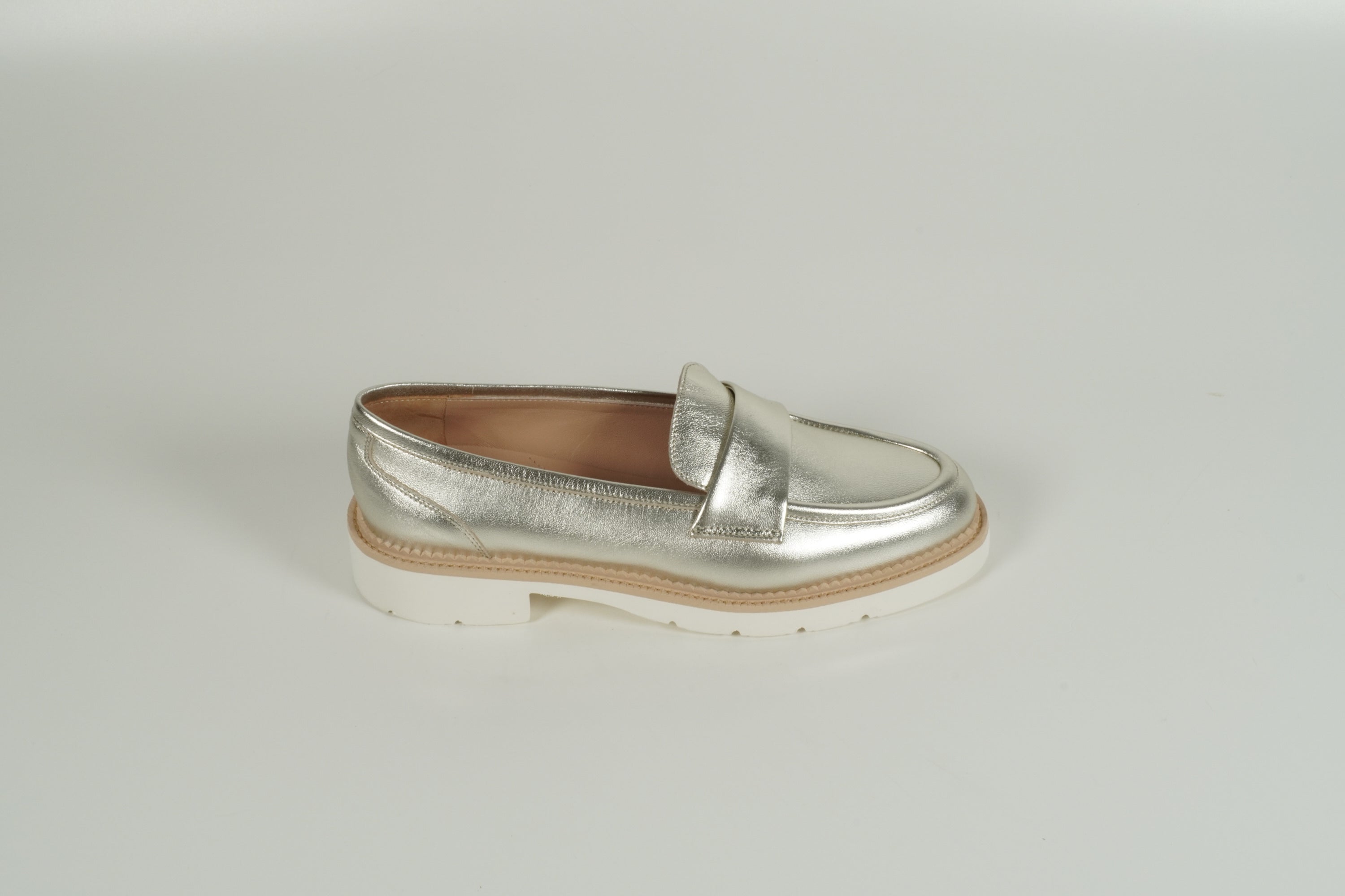 Loafer Silber