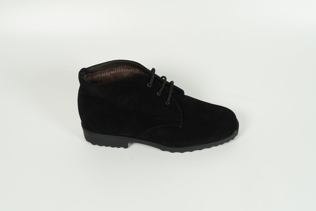 Bottines doublées noires