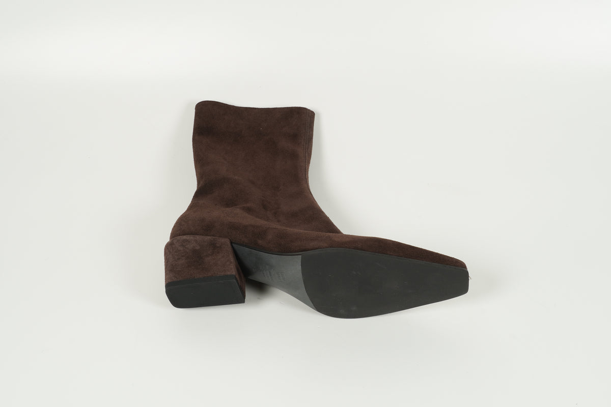 Stiefelette Braun