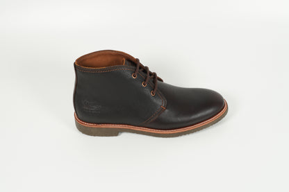 Chaussure à lacets marron