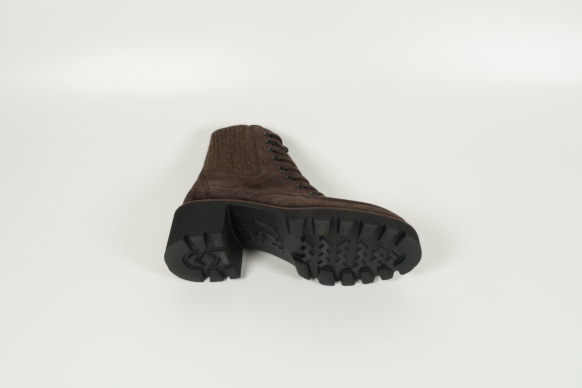 Stiefelette Braun