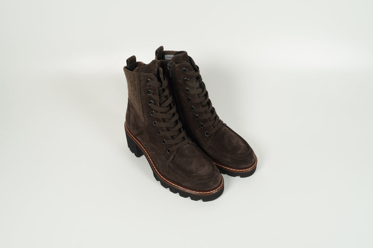 Stiefelette Braun