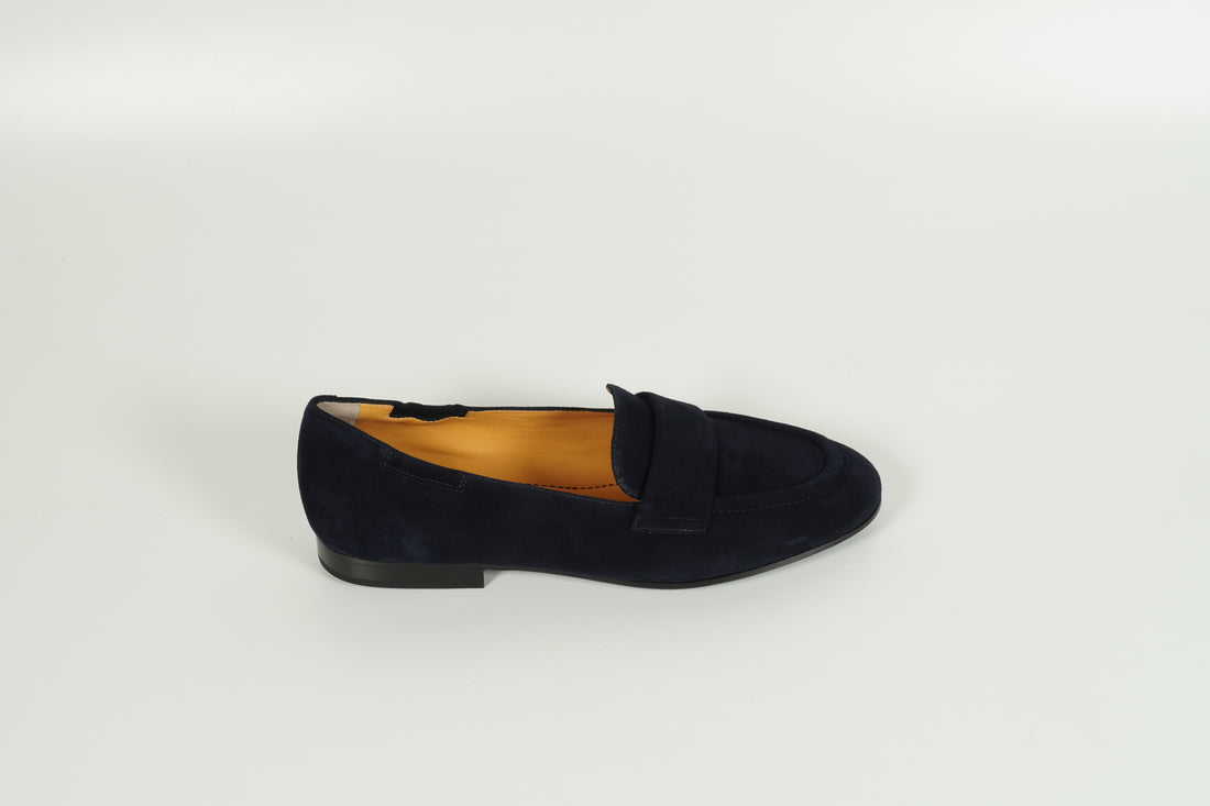 Moccasin Blau