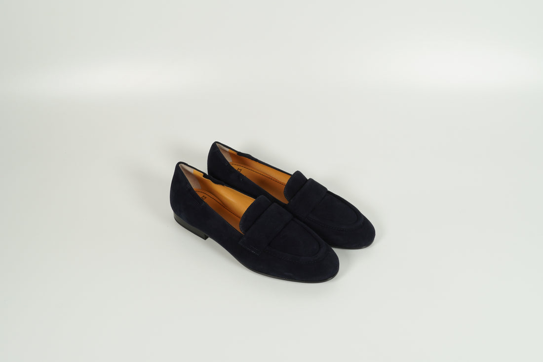 Moccasin Blau