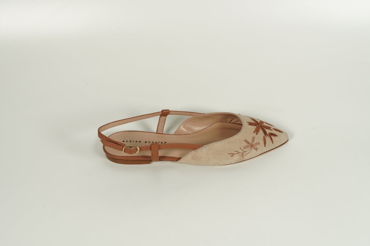 Écharpe beige