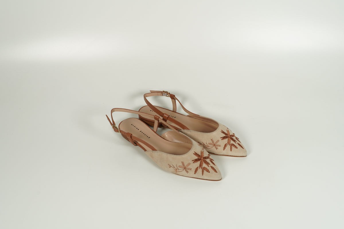 Écharpe beige