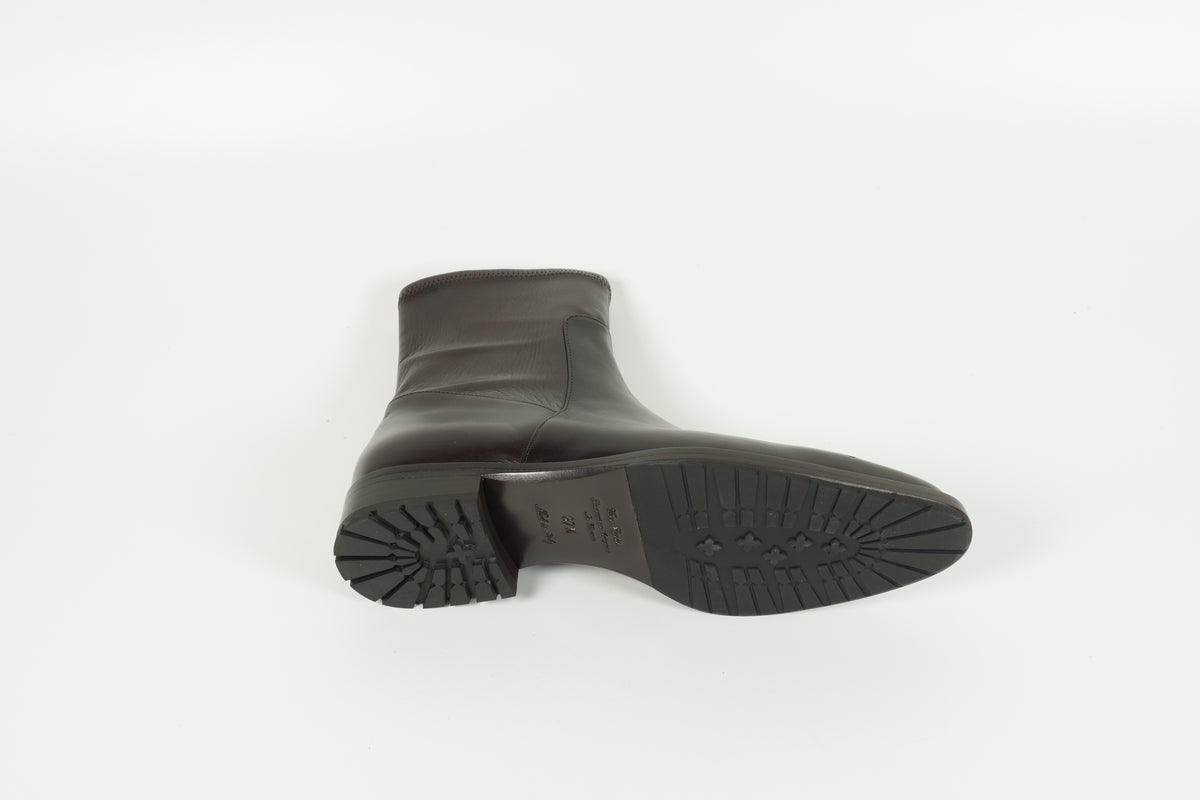 ankle boots brown