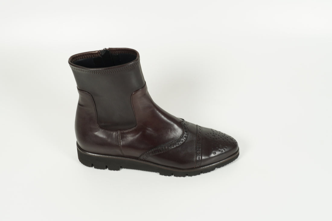 Stiefelette Braun