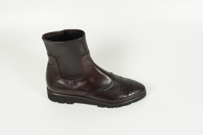 Stiefelette Braun
