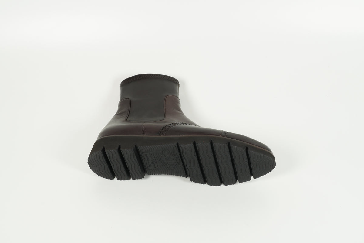 ankle boots brown