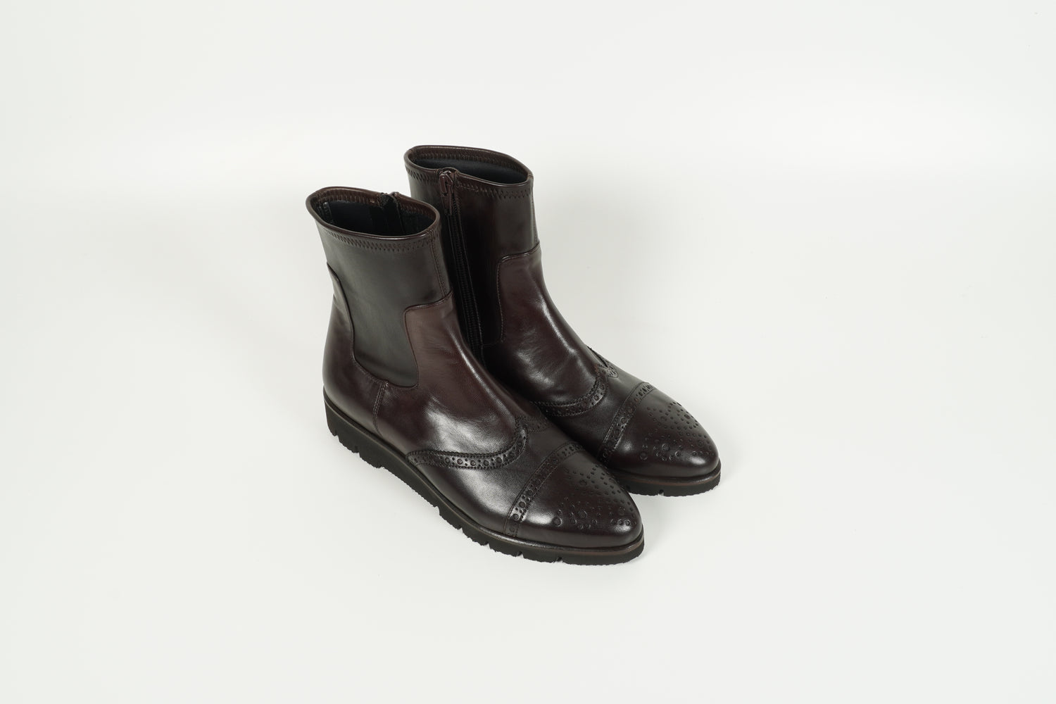 Stiefelette Braun