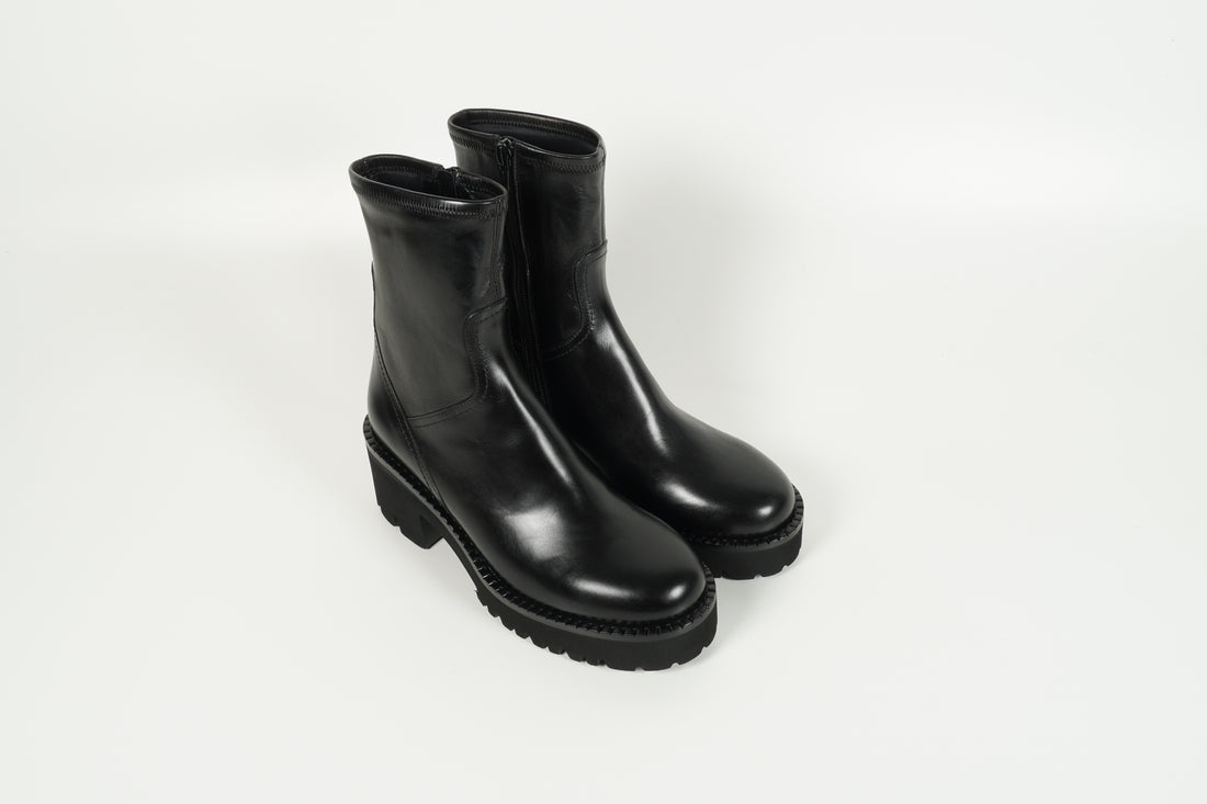 Stiefelette Schwarz