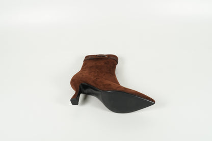 Stiefelette Braun