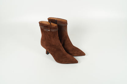 Stiefelette Braun