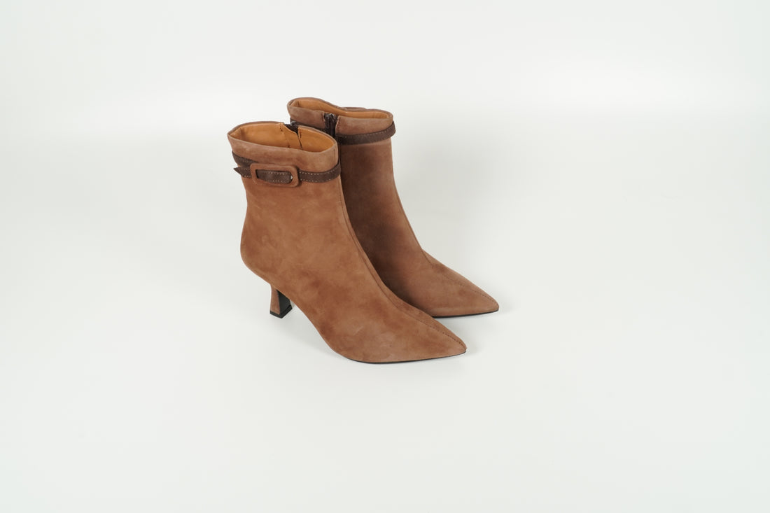 Stiefelette Braun