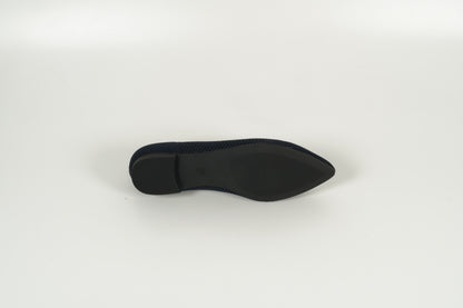 Schlupfschuh Blau