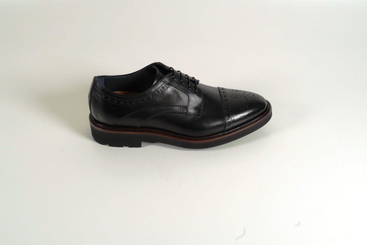 Lace-up Shoe Black