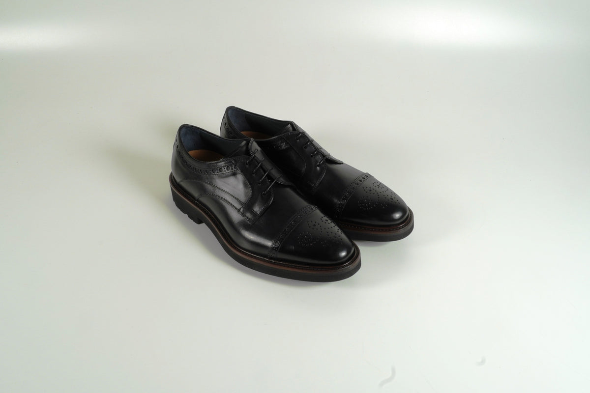 Lace-up Shoe Black