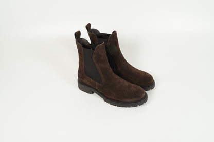 Stiefelette Braun