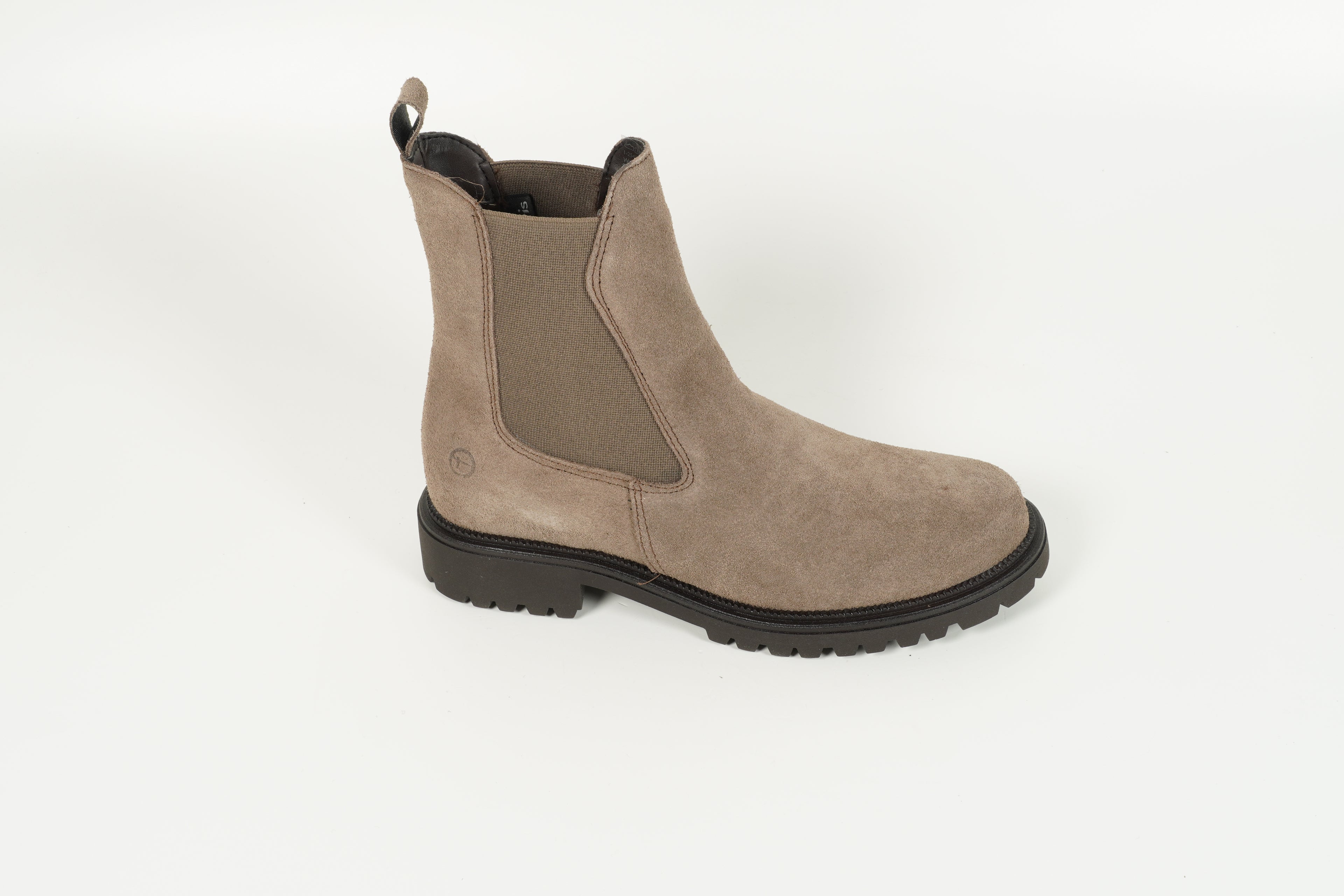 Stiefelette Grau
