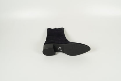 Stiefelette Blau